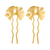 Ginkgo Hairpin Set