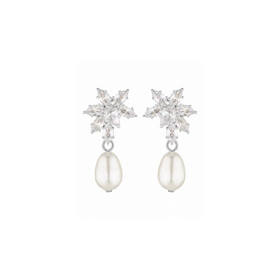 Aster Pearl Earrings