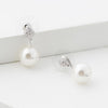 Tiffani II Round Pearl Earrings